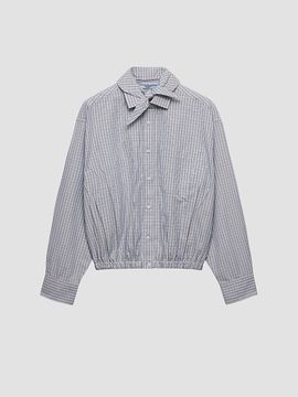 Prada Women's Madras Fabric Shirt