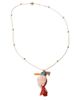 Prada Women's Metal and Crochet Necklace - 4