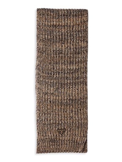 Prada Women's Mélange Wool and Cashmere Scarf
