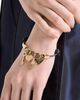 Prada Women's Nappa Leather and Metal Bracelet - 3
