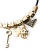 Prada Women's Nappa Leather and Metal Bracelet - 4