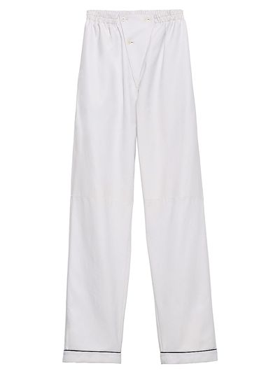 Prada Women's Nappa Leather Pants