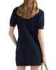 Prada Women's Openwork Cotton Mini-Dress - 4