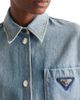 Prada Women's Oversized Denim Shirt - 4