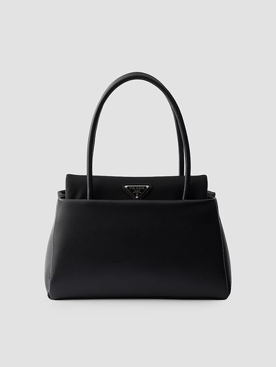 Prada Women's Passage Small Leather Top Handle Bag