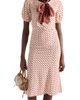 Prada Women's Polka-Dot Marocain Dress - 4