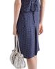 Prada Women's Polka-dot Marocain Skirt - 5