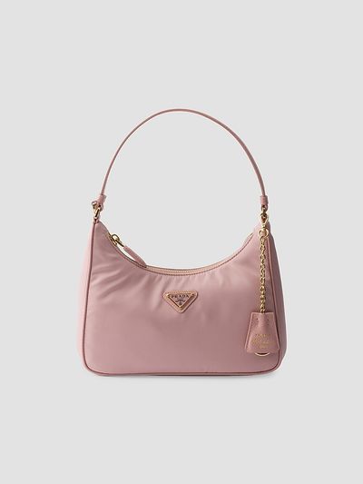 Prada Women's Re-Edition 2005 Nylon and Saffiano Mini Shoulder Bag