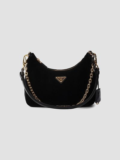 Prada Women's Re-Edition Velvet Mini Bag