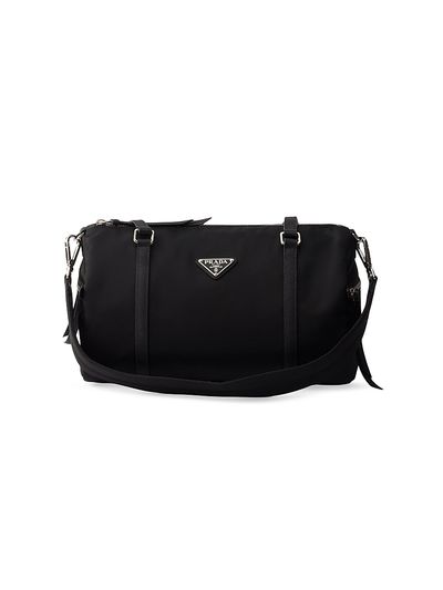 Prada Women's Re-Nylon and Saffiano Leather Shoulder Bag