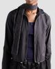 Prada Women's Reversible Jersey Zipper Jacket with Hood - 5