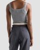 Prada Women's Ribbed Knit Cashmere Tank Top - 4