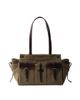 Prada Women's Route Large Canvas and Leather Tote Bag - 1