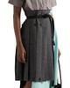 Prada Women's Rush Stitch Fabric Patchwork Skirt - 2