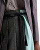 Prada Women's Rush Stitch Fabric Patchwork Skirt - 4
