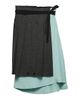 Prada Women's Rush Stitch Fabric Patchwork Skirt - 7