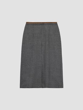 Prada Women's Rush Stitch Midi Skirt