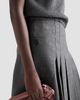 Prada Women's Rush Stitch Pleated Skirt - 5