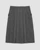 Prada Women's Rush Stitch Pleated Skirt - 8