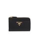 Prada Women's Saffiano Leather Card Case Keychain - 1