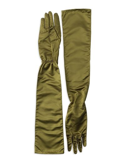 Prada Women's Satin Gloves