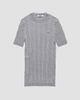 Prada Women's Short-Sleeved Ribbed Knit Cotton Sweater - 4