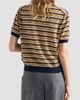 Prada Women's Short-Sleeved Striped Cashmere Sweater - 5