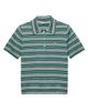 Prada Women's Short-Sleeved Striped Cotton Polo Shirt - 1