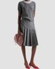 Prada Women's Short-Sleeved Wool and Cashmere Sweater - 2