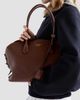 Prada Women's Signet Large Leather Tote Bag - 3