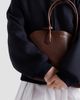 Prada Women's Signet Large Leather Tote Bag - 4