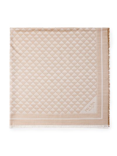 Prada Women's Silk and Wool Shawl