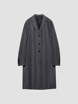 Prada Women's Single-Breasted Cashmere and Wool Coat