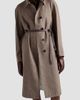 Prada Women's Single-Breasted Houndstooth Check Wool Coat - 3