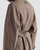 Prada Women's Single-Breasted Houndstooth Check Wool Coat - 5