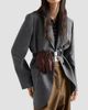 Prada Women's Single-Breasted Melange Hopsack Jacket - 3