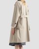 Prada Women's Single-Breasted Old Poplin Coat - 4