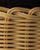 Prada Women's Small Wicker and Canvas Top Handle Bag - 6