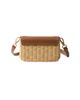 Prada Women's Small Wicker and Leather Shoulder Bag - 3