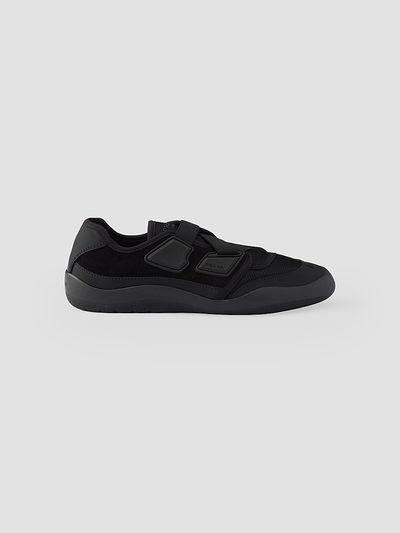 Prada Women's Speedrock Technical Mesh and Leather Sneakers