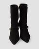 Prada Women's Stretch Suede Booties - 4