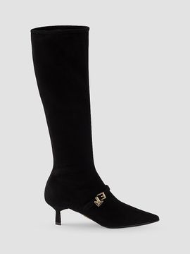 Prada Women's Stretch Suede Boots