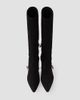 Prada Women's Stretch Suede Boots - 3