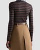 Prada Women's Striped Cashmere and Silk Cardigan - 3