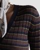 Prada Women's Striped Cashmere and Silk Cardigan - 4
