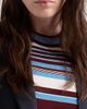 Prada Women's Striped Cotton Crew-Neck Sweater - 4