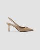 Prada Women's Suede 75MM Slingback Pumps - 1