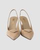 Prada Women's Suede 75MM Slingback Pumps - 4