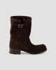 Prada Women's Suede Mid-Calf Boots - 6
