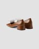 Prada Women's Two-Tone 35MM Brushed Leather Pumps - 3